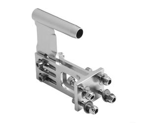 Support d'arbre d'hélice réglable en aluminium de 4 mm pour télécommande, yacht, bateau, bricolage, pièces de 51 mm de long