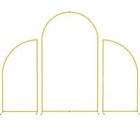 Support d'arc de mariage, décoration élégante, utilisation polyvalente, 3pcs couronne 22M, comme indiqué dans l'image
