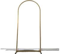 Support d'arc de mariage, matériau métallique, options de hauteur de 1,5 m à 2 m, variantes de couleurs, or, H15m(5905in)