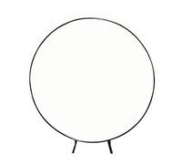 Support d'arche de ballons 100-260 cm pour arche de mariage avec cadre rond en métal élégant pour décoration de fête ou d'événement