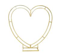 Support d'arche de mariage en forme de cœur, kit d'arche de ballons durable pour cérémonie, anniversaire, remise de diplôme, décorations de fête