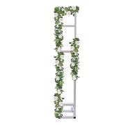 Support d'arche de mariage, support en fer blanc, réglable en hauteur (77 cm à 2 m), capacité de charge jusqu'à 4 kg, pour jardin, fête, cabine photo, décoration de mariage, pas de montage nécessaire