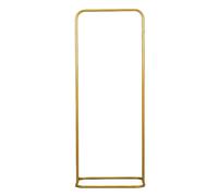 Support d'Arche de Mariage, Support pour Panneau de Mariage, Accessoires de Cabine Photo, Décoration de Fond de Mariage, pour Fêtes, Événements, Photographie,d'or,1.5×0.6m/5×2ft