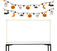 Support d'arche de table - Support de tige de table | Pinces pour arche de ballons | Supports en métal noir | 250 x 123 x 3 cm | Fournitures de jardin pour la maison pour anniversaire, fleur