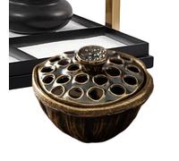 Support D'arôme De Bureau - Support D'encens En Forme De Cône De Charbon De Bois, Cendrier Décoratif | Bureau Chambre Sauna Méditation Thérapie Relaxation Yoga Espace Maison Parfum Ornement Accessoire