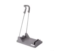 Support d'aspirateur pour V6 et modèles V6 - Support de rangement sur pied - Construction en métal - Organisateur stable pour aspirateurs à main (gris clair)