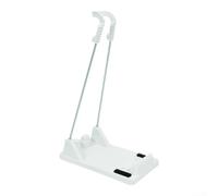 Support d'aspirateur sur pied en métal conçu pour les modèles V6 Prend en charge une disposition rapide et bien rangée des équipements (blanc)