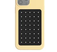 Support d'aspiration pour boîtier de téléphone - Poignée d'aspiration en silicone pour téléphone - Support pour accessoires mobiles antidérapant - Support d'accessoires de téléphone double face pour