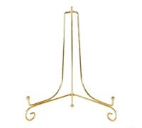 Support d'assiette décoratif en fer, pour affichage, support d'œuvre d'art en métal réglable, pour photos, chevalet de table, porte-cartes de mariage (17,8 cm)