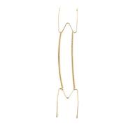 Support d'assiette réglable en acier inoxydable pour affichage mural (15,2 à 40,6 cm) - Cadre à clip doré démontable, sécurise les assiettes et les plats décoratifs (40,6 cm)