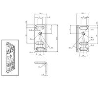 Support Datalogic ST-5072 95ACC1470 (L x l x H) 15.5 x 15.5 x 1.5 mm 1 pc(s)