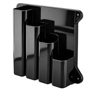 Support d'attache de câble | 4 compartiments universel mural | Organisateur de rangement de serre-câbles - Pour remorque de course fermée, garage, atelier, abri, stockage, entrepôt, laboratoire et