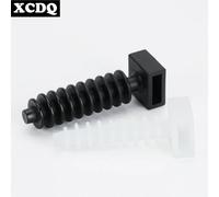 Support d'attache de câble en Nylon, 100 pièces, Support d'attache zippée, Type de Rivet enfichable, insertion de tuyau de siège fixe, Support de fil électrique en plastique CH-8 White 100pcs