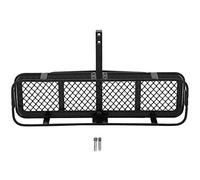 Support d'attelage arrière de Pare-Chocs arrière en métal général, Accessoire de Chenille RC Robuste et Durable pour SCX10 90046 AXI03007 Traxxas TRX4 D90 TF2 échelle 1/10 Noir