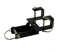 Support d'attelage fiable pour poubelle, conçu pour une fixation facile et une performance dans les environnements extérieurs