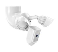 Support d'avant-toit pour caméra Ring Floodlight Cam filaire Pro/Plus, projecteur d'éclairage intelligent Ring filaire, caméra projecteur Blink et caméra Wyze V2/Pro et Roku Cam, blanc