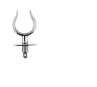 Support D'aviron En Acier Inoxydable 316 De Qualité Marine 1 Pièce | Convient aux bateaux et yachts ; comprend le matériel de montage sur pont