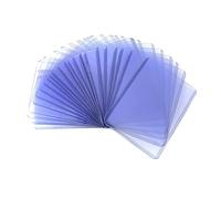 Support De 50 Pièces De Télécommandes Et Manchons Transparents Pour Les Cartes De Sport De Basket-Ball À Collectionner, Plastique Rigide 35pt