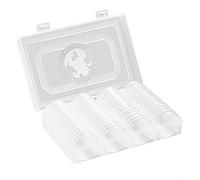 Support de 60 capsules pour pièces de monnaie de 41 mm avec design et matériaux sécurisés
