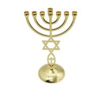 Support de 7 branches pour centre de table, décoration de bureau, 12 tribus, Menorah, temple de Jérusalem
