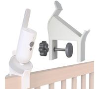 Support de babyphone compatible avec Philips Avent Connected SCD923/26 - Fixation par pince simple - Pour bord de lit de 10 à 42 mm - notamment compatible avec Sniglar