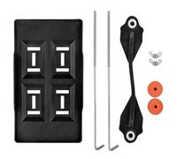 Support de bac de batterie de voiture,Support de Fixation Réglable - Base de Montage pour Batterie | pour Camion, Caravane, Camping-Car, Bateau, Usage Nautique - Anti Vibrations