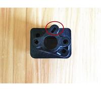 Support de bacs en Caoutchouc Adaptateur de Gamme d'air Compatible avec Les Moteurs 26cc 36cc s'adapte à l'isolateur de carburateur TL26 TL33 TB26(Style B)