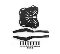 Support De Bagages Porte-Bagages Arrière De Moto Support De Valise Support De Plaque De Cadre De Coffre pour Ducati pour Desert X 2022 2023(Black)