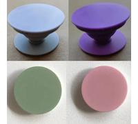 Support De Bague De Doigt Pour Iphone 15 Samsung,Support De Téléphone Portable,Poignée Tok Pliable,Couleur Unie,Support De Prise De Poche.Ivoire.