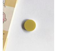 Support De Bague De Doigt Pour Iphone 15 Samsung,Support De Téléphone Portable,Poignée Tok Pliable,Couleur Unie,Support De Prise De Poche.Yellow 1pcs.