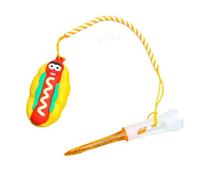 Support de bague en T de golf en forme de dessin animé anti-perte mignon thème alimentaire pour débutants, hommes, femmes, mère, père, petit ami, papa