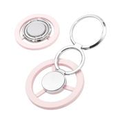 Support de Bague pour Smartphone - Suport magnétique pour Doigt, Anneau réglable Rotatif à 360 degrés, Pliable en Support de Bague pour Smartphone, Design en métal Durable, Forte adsorption m