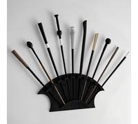 support de baguettes décoratif mural 10 emplacements 13.46*6.3in baguettes magiques compatible baguettes jusqu à 15mm, Conçu spécialement pour les collectionneurs et les amateurs de baguettes magiques