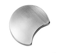 Support de baguettes demi-rond en métal pour fourchette, cuillère, décoration de table pour une gestion efficace des ustensiles (argenté)