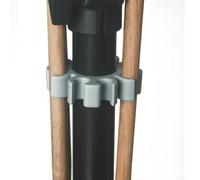 Support de baguettes en silicone pour batterie électronique Roland - Capacité de 4 paires, stockage sécurisé pour 5A/7A, compatible avec support de 38 mm (gris)