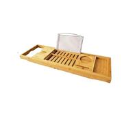 Support de Baignoire Pliable Multifonction, Plateau de Bain et Couvercle de Seau for améliorer Votre expérience de Bain avec des fonctionnalités Pratiques(Light Grey)