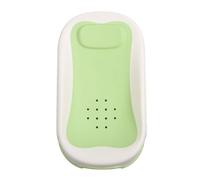 Support de Baignoire pour bébé, Conception de Trou de Maille, Support de Bain pour nouveau-né, Effet Antidérapant, Forme Ergonomique en Plastique pour un Usage Domestique (GREEN)