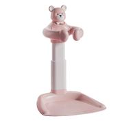 Support de bain en ABS - Chaise de bain pour nouveau-né, tabouret hygiénique droit, support de savon léger | Plateforme de base robuste qui ne bouge pas - Configuration, poignée lisse et confortable