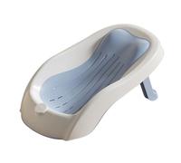 Support de bain pour bébé Angle réglable PP TPE Siège de bain nouveau-né pour voyager à la maison (Bleu)