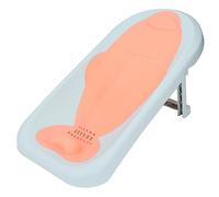 Support de Bain pour bébé, Antidérapant Pliable à Séchage Rapide, Protection de la Colonne Vertébrale, Réutilisable, pour évier ou Baignoire (Vert matcha)