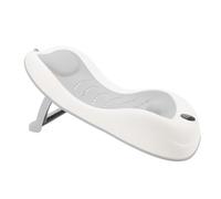 Support de Bain pour bébé avec Technologie Intelligente de Détection de la Température, Portable et Antidérapant pour nouveau-né, Conception Pliable pour un Gain de Place, (GRAY)
