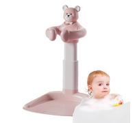 Support de bain pour bébé, douche sur pied pour bain de bébé, Support de pour, base antidérapante, debout, Siège de réglable d'aide de portatif pour la mère d'