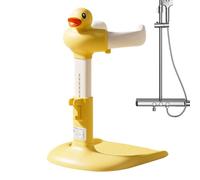 Support de Bain pour Bébé | Douchette pour Bébé Debout | Support de Bain Réglable Hauteur Antidérapant pour Jeunes 6-24 Mois Garçons Filles