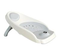 Support de bain pour bébé, support de lit de bain avec tapis antidérapant, support de bain ergonomique pour , siège de bain réglable à séchage rapide, capteur de température pour un bain sûr et