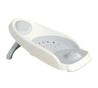 Support de bain pour bébé, support de lit de bain avec tapis antidérapant, support de bain ergonomique pour, siège de bain réglable à séchage rapide, capteur de température pour un bain sûr et