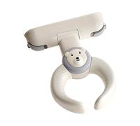 Support de bain réglable pour bébé - Joli support pliable pour la douche - Design pour tout-petits - Usage quotidien - Ventouse - Support de bain pour nourrissons