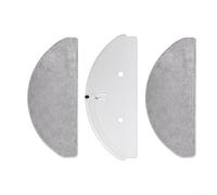 Support de balai à franges avec 3 coussinets pour Roborock, pour Q7 M5/M5+/L5/L5+, support en plastique facile à installer pour aspirateur robot, accessoire de nettoyage humide efficace pour sols durs