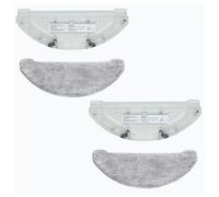 Support De Balai, Compatible Avec Roidmi, Eve Plus, Accessoires D'aspirateur Tout-en-un For Balayage Et Nettoyage, Tampon De Balai(Bracket mop 2pcs)
