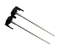 Support de balai de rechange pour Dreame For X50 For Ultra, X50 Complete, L50 Pro, L40s For Ultra & For MOVA V50, kit de support de brosse d'installation sans outil pour robot aspirateur