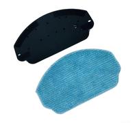 Support de balai et kit de chiffon en microfibre réutilisable pour Cecotec pour système de nettoyage sous vide robot Conga 8290 Immortal